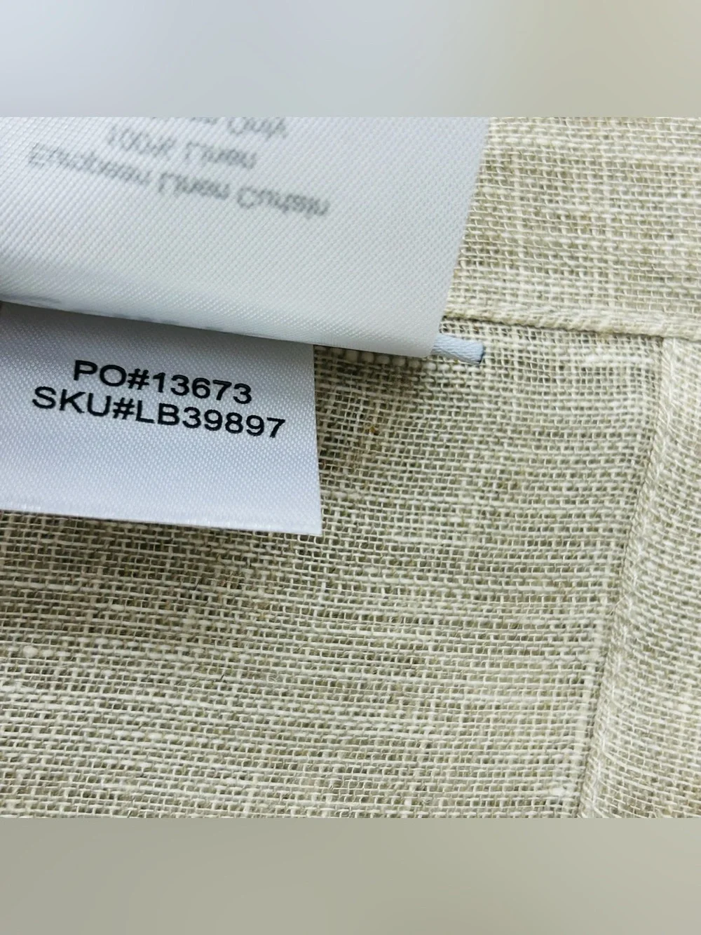 NWOT QUINCE Set Of 2 48x96 European Linen Sheer Curtains Flax 9059